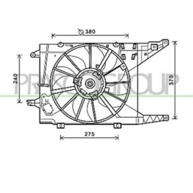 DA220F001_1.JPG Ventola Per Dacia Sandero Dal 2008 Al 2012