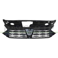 DA2312001_3.JPG Griglia Radiatore Nera Goffrata Con Modanatura Cromata Per Dacia Sandero Dal 2020