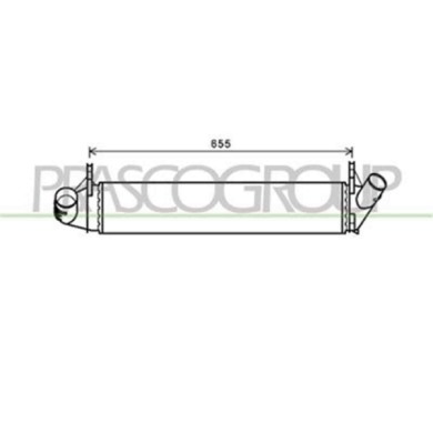 DA320N001_1.JPG Intercooler Per Dacia Logan Dal 2005 Al 2008