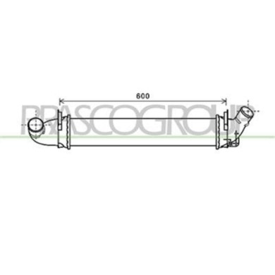 DA320N002_1.JPG Intercooler Per Dacia Logan Dal 2005 Al 2008