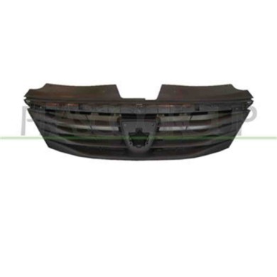 DA3222001_1.JPG Griglia Radiatore Nera Per Dacia Logan Dal 2008 Al 2012