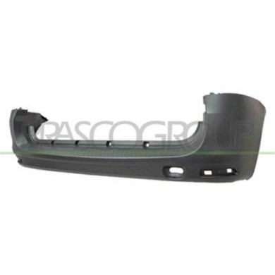 DA4201051_1.JPG Paraurti Posteriore Nero Per Dacia Logan Mcv Ii/van Dal 2008 Al 2013