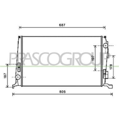 DA820R001_1.JPG Radiatore Per Dacia Duster Dal 2010 Al 2013