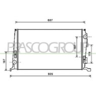 Radiatore Per Dacia Duster Dal 2010 Al 2013