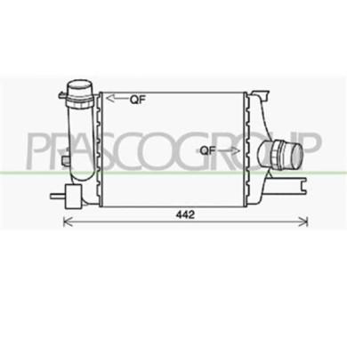 DA822N001_1.JPG Intercooler Per Dacia Duster Dal 2013 Al 2017