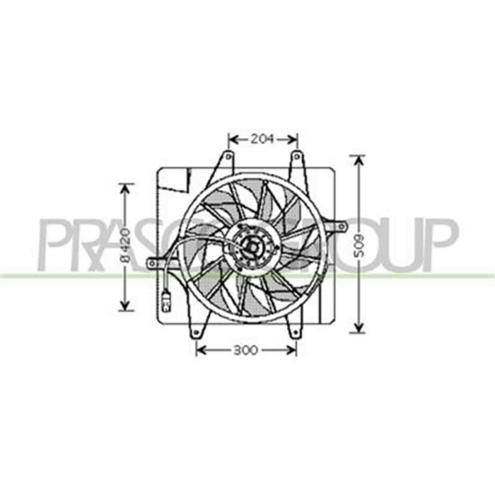 DG410F001_1.JPG Ventola Per Chrysler/dodge Pt Cruiser Dal 2001 Al 2010