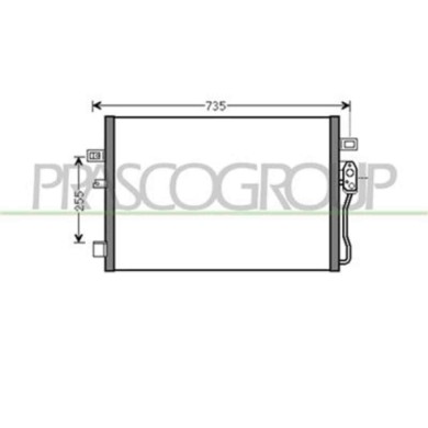 DG815C002_1.JPG Condensatore Per Chrysler/dodge Journey Dal 2008 Al 2010