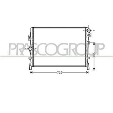 DG815R001_1.JPG Radiatore Per Chrysler/dodge Journey Dal 2008 Al 2010