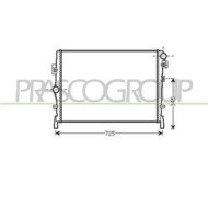 DG815R001_1.JPG Radiatore Per Chrysler/dodge Journey Dal 2008 Al 2010
