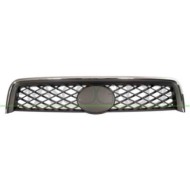 Griglia Radiatore Nera Con Modanatura Cromata Per Daihatsu Terios (j100) Dal 2005 Al 2006