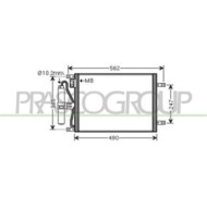 Condensatore Per Nissan Micra K12 Dal 2003 Al 2005