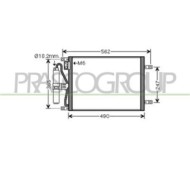 Condensatore Per Nissan Micra K12 Dal 2003 Al 2005