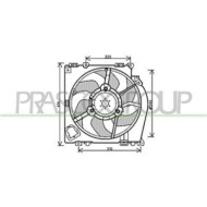 Ventola Per Nissan Micra K12 Dal 2003 Al 2005