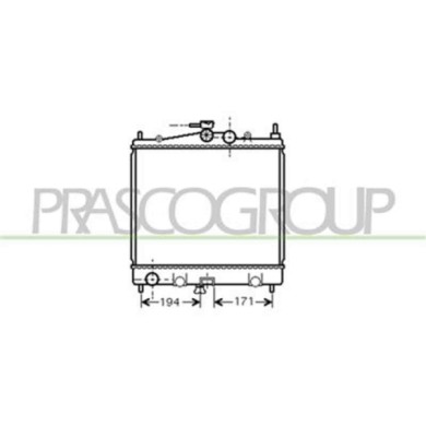 DS011R009_1.JPG Radiatore Per Nissan Micra K12 Dal 2003 Al 2005