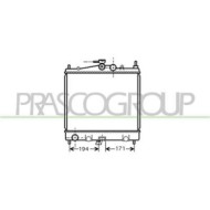 DS011R009_1.JPG Radiatore Per Nissan Micra K12 Dal 2003 Al 2005