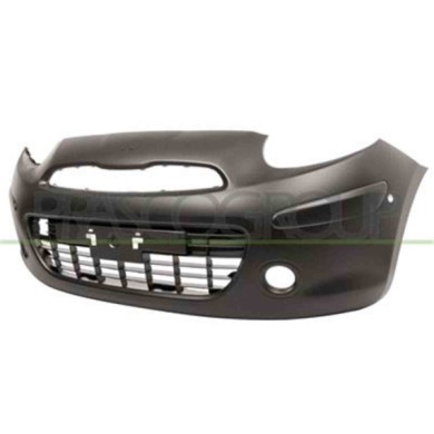DS0141021_1.JPG Paraurti Anteriore Con Primer Per Nissan Micra K13 Dal 2010 Al 2013