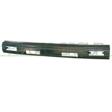 DS2711002_1.JPG Paraurti Anteriore Centrale Nero Per Nissan Terrano - Pathfinder - King Cab 2wd/4dw Dal 1986 Al 1997