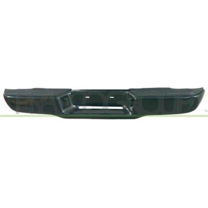 DS2711051_1.JPG Paraurti Posteriore Nero Per Nissan Terrano - Pathfinder - King Cab 2wd/4dw Dal 1986 Al 1997