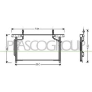 DS273C002_1.JPG Condensatore Per Nissan Terrano Ii Dal 1993 Al 1997