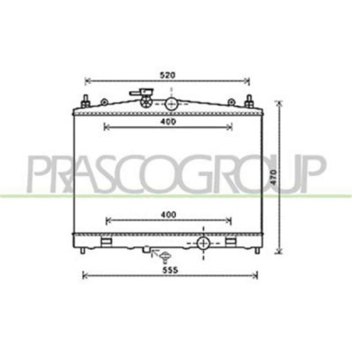 DS300R001_1.JPG Radiatore Per Nissan Cube Dal 2009 Al 2013