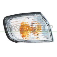 Fanale Anteriore Sinistro Bianco Con Porta Lampada Per Nissan Almera N16 Dal 2000 Al 2002