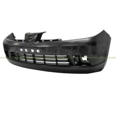 DS4601001_1.JPG Paraurti Anteriore Nero Per Nissan Tiida Dal 2005 Al 2007