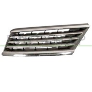 Griglia Radiatore Sinistra Cromata Per Nissan Tiida Dal 2005 Al 2007
