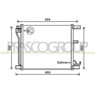 DS700C001_1.JPG Condensatore Per Nissan Juke Dal 2011 Al 2014