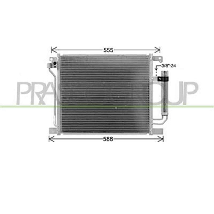 DS700C002_1.JPG Condensatore Per Nissan Juke Dal 2011 Al 2014