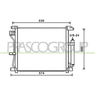 DS700C003_1.JPG Condensatore Per Nissan Juke Dal 2011 Al 2014