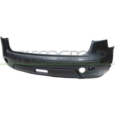 DS7101051_1.JPG Paraurti Posteriore Nero Per Nissan Qashqai (j10) Dal 2006 Al 2010