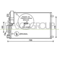 DS710C002_1.JPG Condensatore Per Nissan Qashqai (j10) Dal 2006 Al 2010