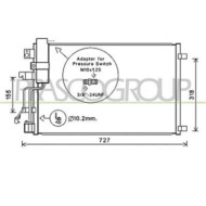 Condensatore Per Nissan Qashqai (j10) Dal 2006 Al 2010
