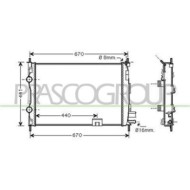 DS710R004_1.JPG Radiatore Per Nissan Qashqai (j10) Dal 2006 Al 2010