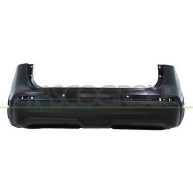 DS7131060_1.JPG Paraurti Posteriore Nero Per Nissan Qashqai (j11) Dal 2017 Al 2021