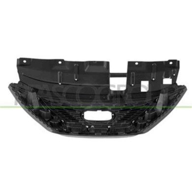 DS7132021_1.JPG Griglia Radiatore Nera Con Fori Pdc Per Nissan Qashqai (j11) Dal 2017 Al 2021