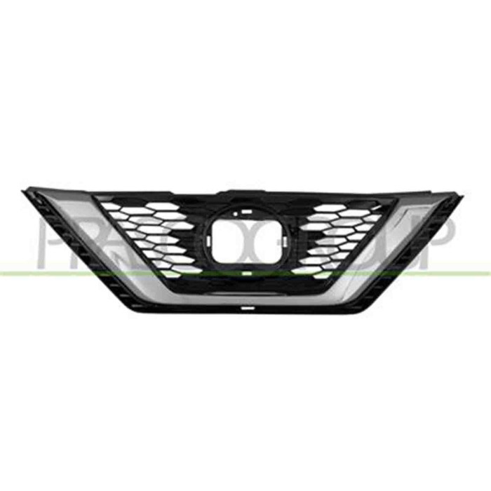 DS7132021_2.JPG Griglia Radiatore Nera Con Fori Pdc Per Nissan Qashqai (j11) Dal 2017 Al 2021
