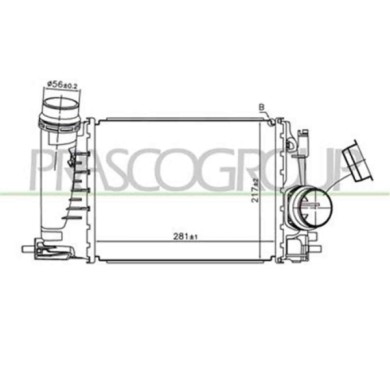 DS713N001_2.JPG Intercooler Per Nissan Qashqai (j11) Dal 2017 Al 2021