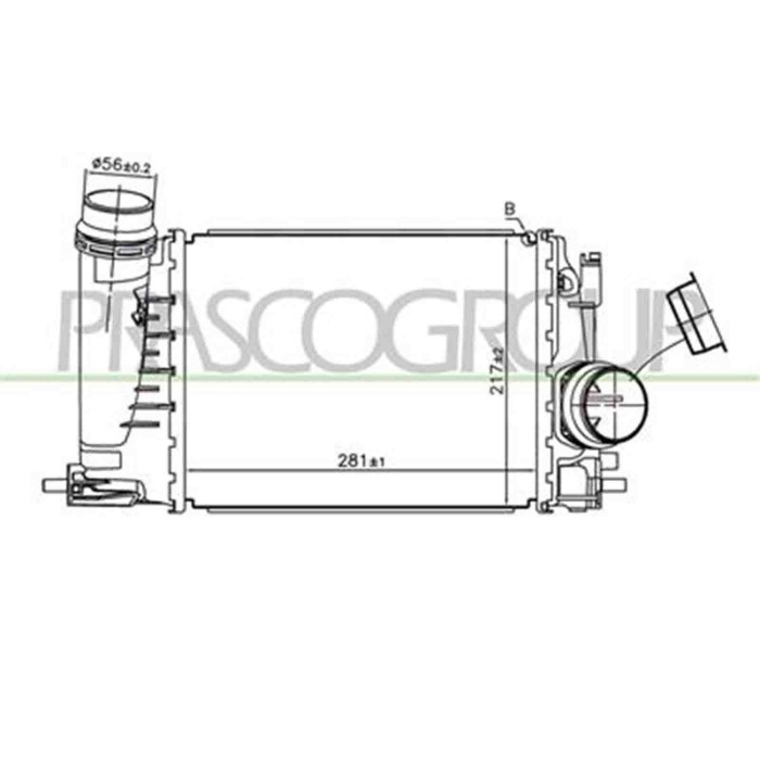 DS713N001_2.JPG Intercooler Per Nissan Qashqai (j11) Dal 2017 Al 2021