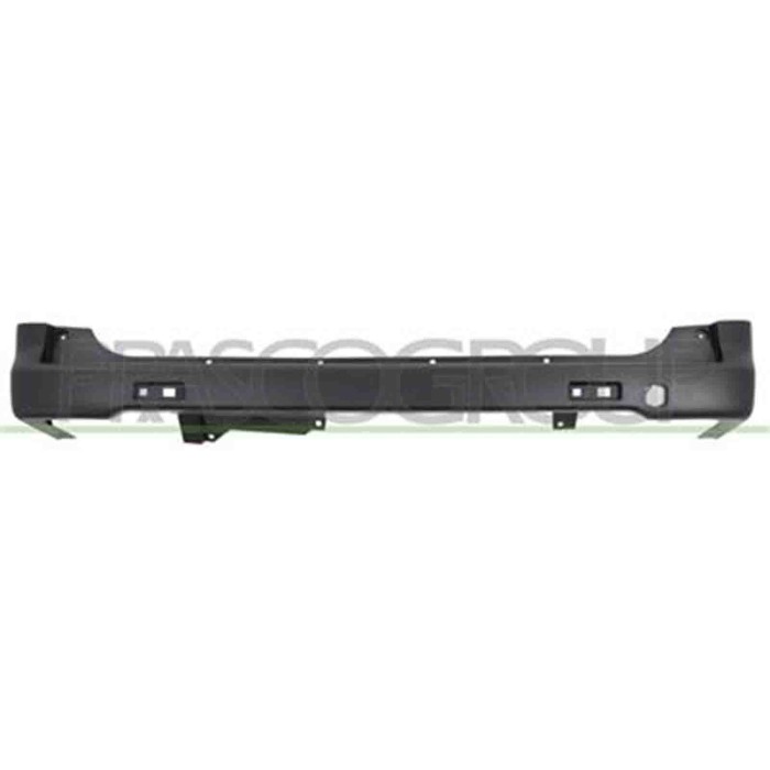 DS7161051_1.JPG Paraurti Posteriore Nero Goffrato Per Nissan Nv 200 / Evalia Dal 2009
