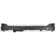 DS7161051_1.JPG Paraurti Posteriore Nero Goffrato Per Nissan Nv 200 / Evalia Dal 2009