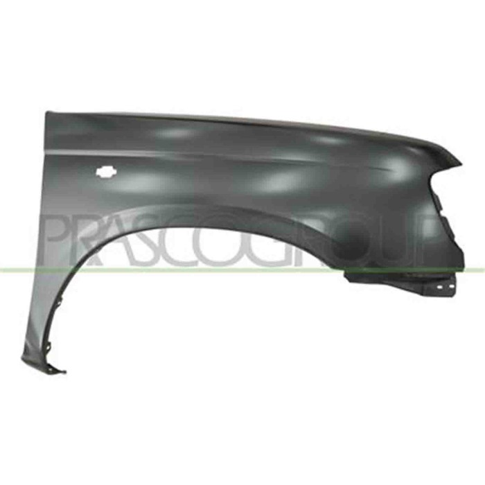 GUIDA_ALLA_SCELTA.JPG Parafango Anteriore Destro Con Foro Lucciola Per Nissan Navara - King Cab Dal 1997 Al 2001