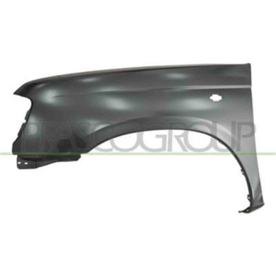 GUIDA_ALLA_SCELTA.JPG Parafango Anteriore Sinistro Con Foro Lucciola Per Nissan Navara - King Cab Dal 1997 Al 2001