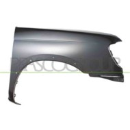 Parafango Anteriore Destro Con Fori Parafanghino Per Nissan Navara - King Cab Dal 1997 Al 2001