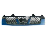 Griglia Radiatore Cromata/nera Per Nissan Navara Dal 2002 Al 2004