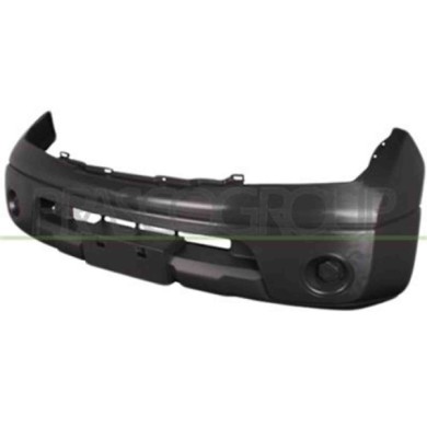 DS8141001_1.JPG Paraurti Anteriore Nero Goffrato Per Nissan Navara - Pathfinder (d40) Dal 2005 Al 2010