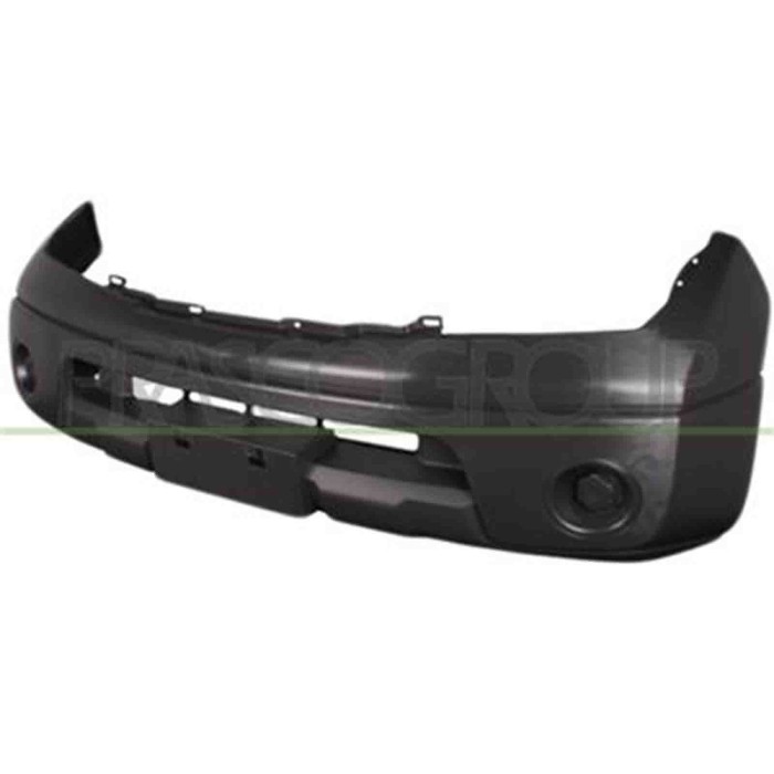 DS8141001_1.JPG Paraurti Anteriore Nero Goffrato Per Nissan Navara - Pathfinder (d40) Dal 2005 Al 2010