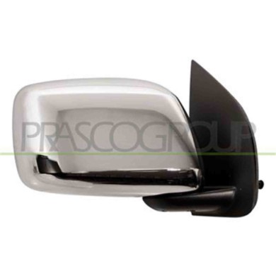 GUIDA_ALLA_SCELTA.JPG Retrovisore Destro Manuale Nero Per Nissan Navara - Pathfinder (d40) Dal 2005 Al 2010