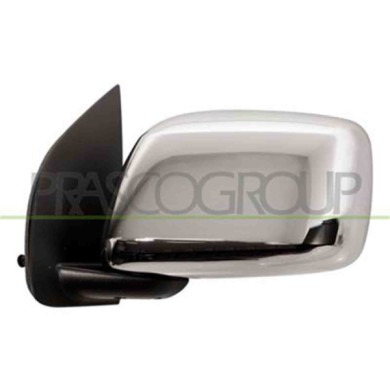 GUIDA_ALLA_SCELTA.JPG Retrovisore Sinistro Manuale Nero Per Nissan Navara - Pathfinder (d40) Dal 2005 Al 2010