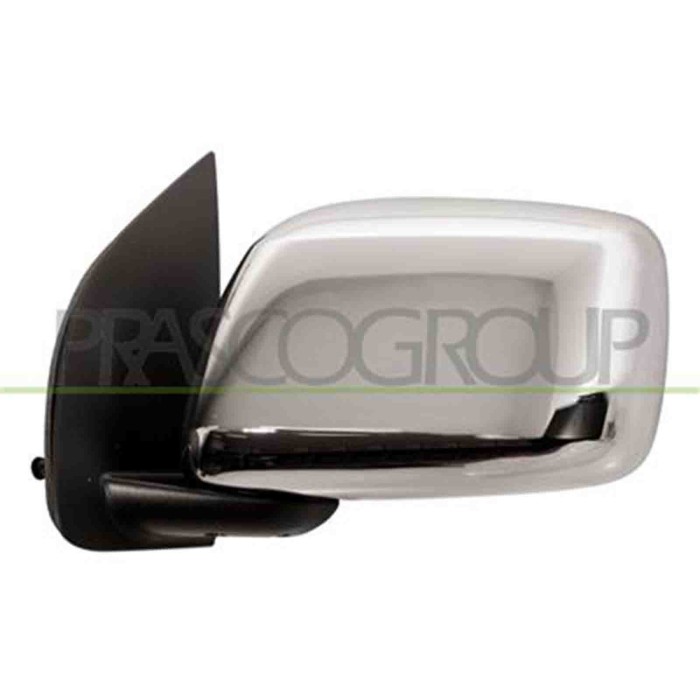 GUIDA_ALLA_SCELTA.JPG Retrovisore Sinistro Manuale Nero Per Nissan Navara - Pathfinder (d40) Dal 2005 Al 2010